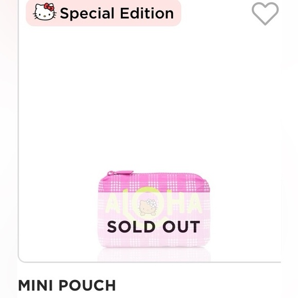 Aloha Collection 💓🌸 Hello Kitty Mini Pouch - Picture 3 of 5
